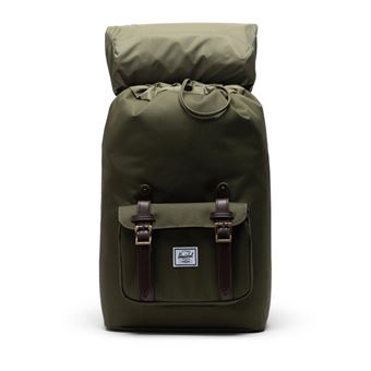 Sac à dos Herschel Little America Mid-Volume 17L Vert et Marron