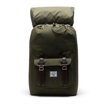 Sac à dos Herschel Little America Mid-Volume 17L Vert et Marron - Main Image