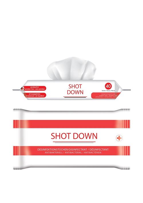 Lingettes désinfectantes Rekt