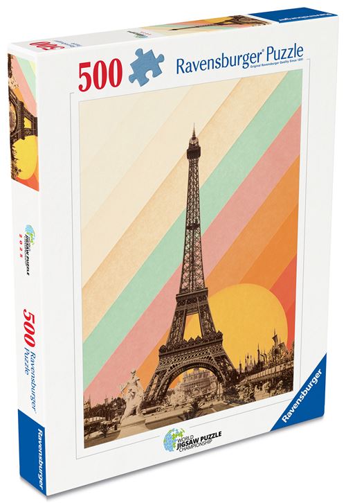 500 pièces Ravensburger L'arc-en-ciel de Paris