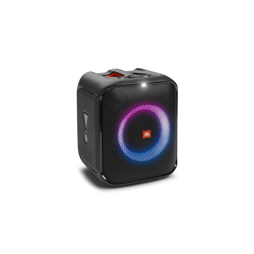 Enceinte de soiree portable avec un son puissant de 100 W, un jeu de lumieres dynamiqueintegre et une protection contre les projections d''eau