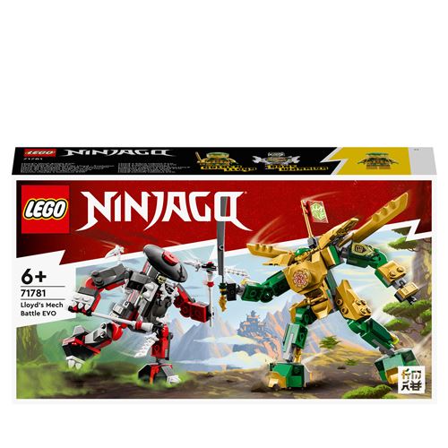 LEGO® Ninjago 71781 Le combat des robots de Lloyd Évolution