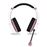 Casque 4Gamers PRO4-70 Stéréo PS4 Rose et Blanc_2