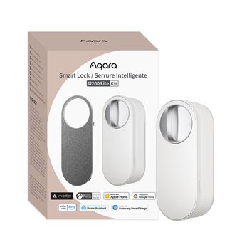 Serrure connectée AQara U200 Lite Blanc - 1