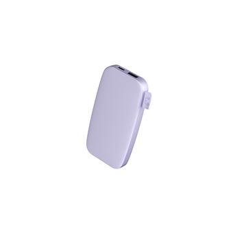 Batterie externe Fresh'N Rebel 6000 mAh - Charge Ultra Rapide 20W - Lilas