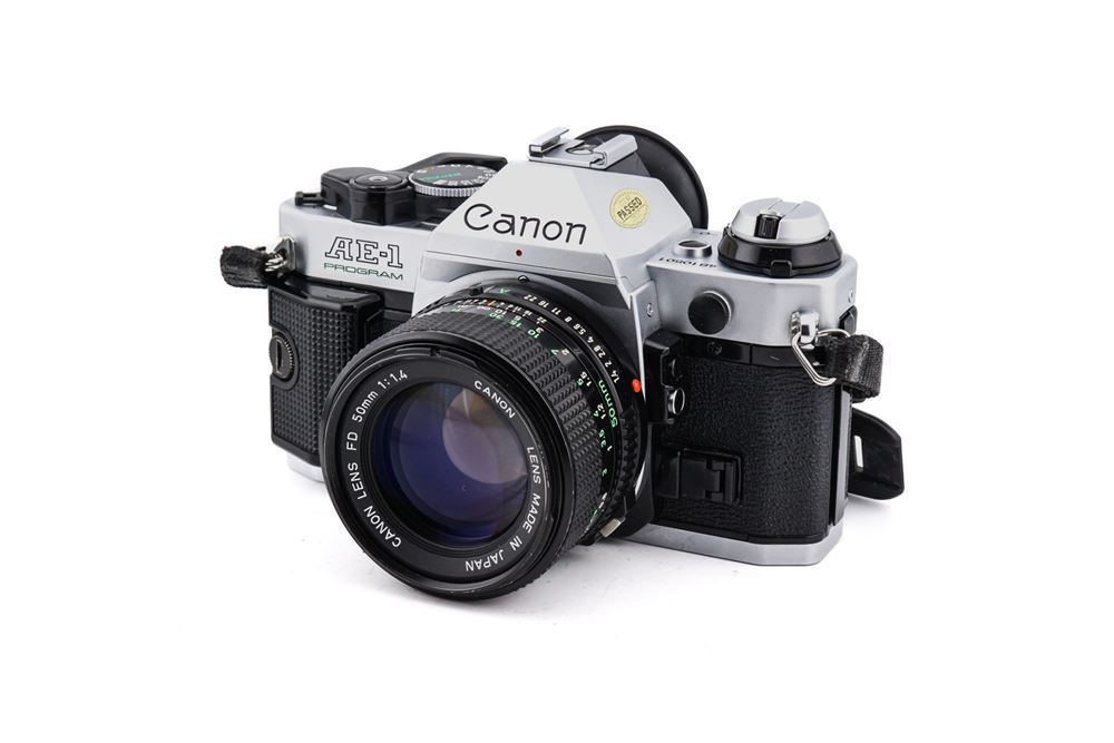 Canon EF Black Beauty Noir – Argentique 35mm – Testé OK + FD 50mm f/1.8 - Photo, audio & vidéo