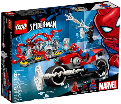Lego Lego 76113 Super Heroes - Le Sauvetage En Moto De Spider-Man