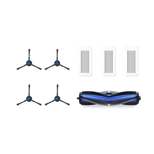 Kit D'Entretien Standard Ecovacs pour Deebot N20E/N20E Plus/N30 Pro Omni - Dkt080167 Blanc