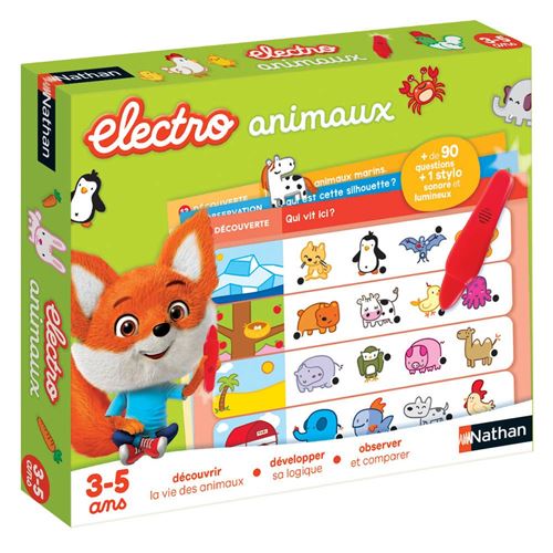 Nathan Jeu Découverte Electro Animaux