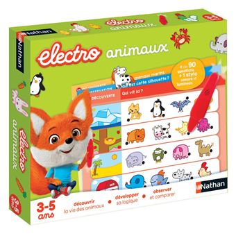 Jeu découverte Nathan Electro Animaux
