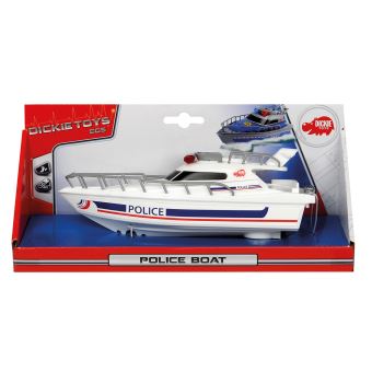 Bateau de police Smoby Dickie SOS 23 cm