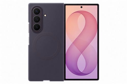 Pack 2 en 1 Coque magnétique en silicone + Film anti reflet pour Samsung Galaxy Z Fold 8 Ultra