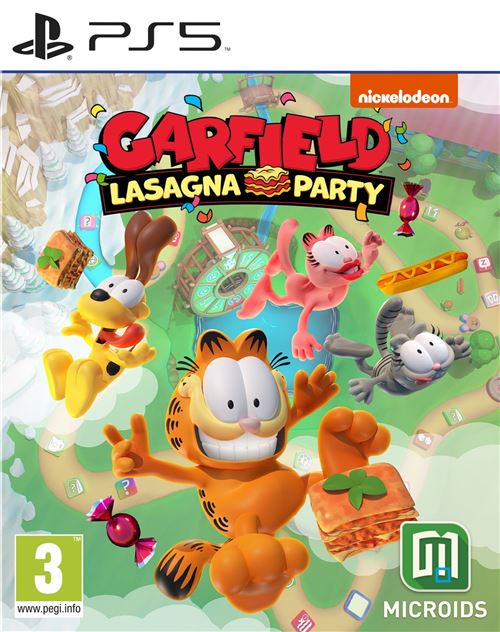 Mdf- Microids Distribution Garfield Lasagna Party PS5