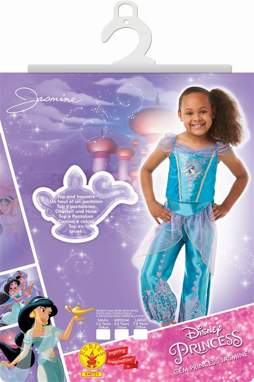 Déguisement Jasmine Aladdin The Disney Store taille 6-8 ans deux
