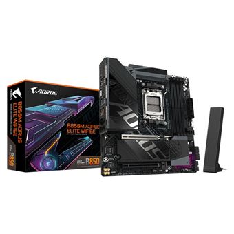 Gigabyte Mainboard Aorus B850M Elite Wi-Fi 6E Micro-ATX, Sockel
