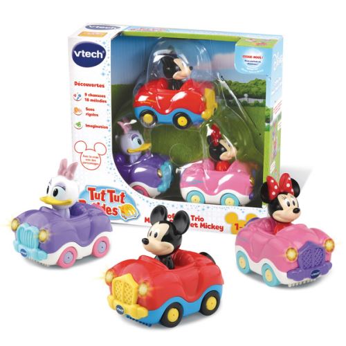 Coffret Vtech Trio Minnie Mickey Coffret Vtech Trio Minnie Mickey