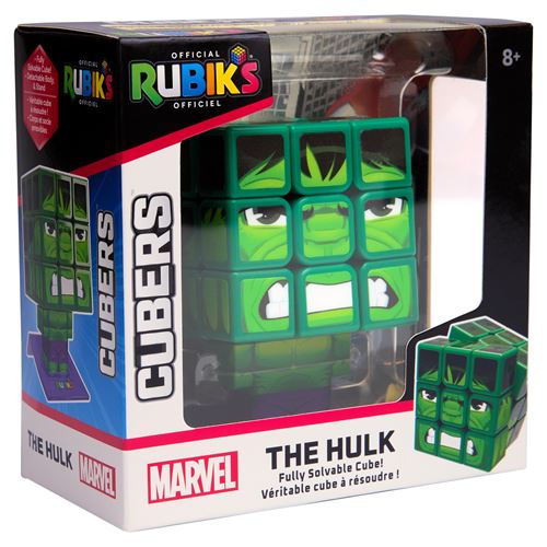 Casse Tête Rubik's 6071042 – Cubers Hulk Design Marvel