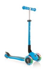 Trottinette enfant Globber Primo Foldable Lights Bleu