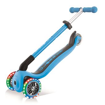 Trottinette enfant Globber Primo Foldable Lights Bleu