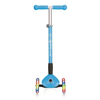 Trottinette enfant Globber Primo Foldable Lights Bleu