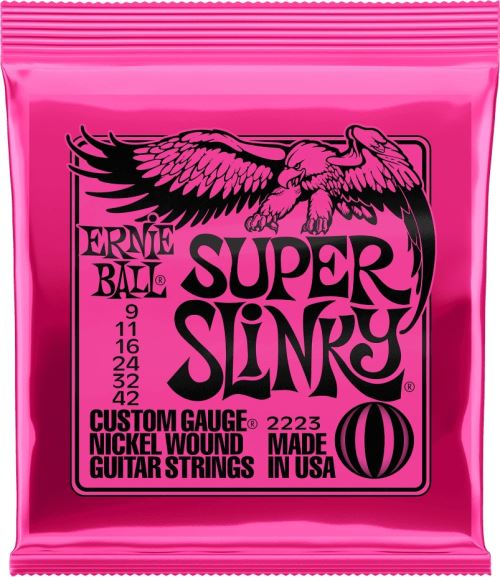 Shiver - Jeu de 6 cordes colorées pour guitare Électrique 09-42 - Cordes  guitare électrique - Cordes guitares