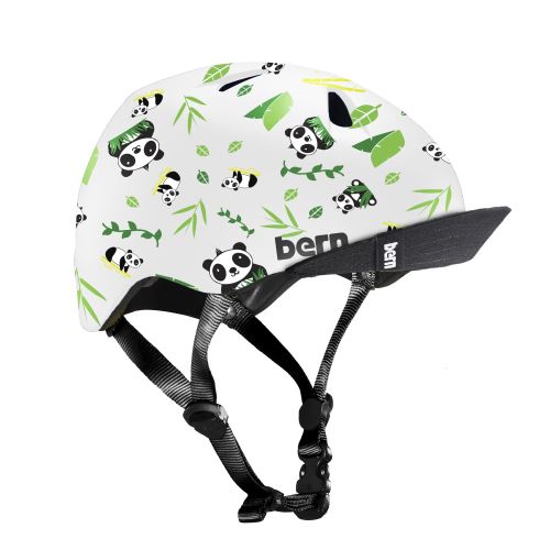 Casque de vélo Bern Tigre Taille XXS Panda Blanc et Vert