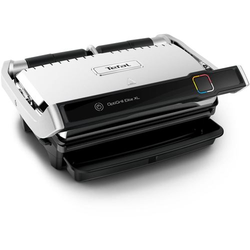 Grille-viande Tefal OptiGrill Elite XL GC760D12 2000 W Argent et Noir