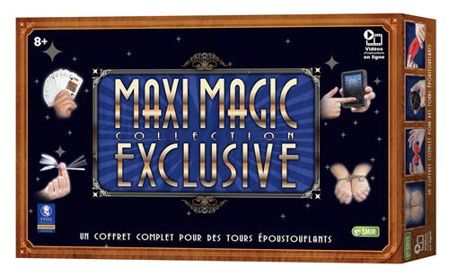 Boite de Coffret Cartamundi Magic Collection exclusive avec 1 vidéo online