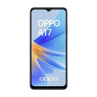 Pack Smartphone Oppo A17 6.56" Double nano SIM 64 Go Noir + Accessoires de protection