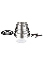 Batterie de cuisine Tefal Ingenio Emotion 13 pièces L897SD04 Inox