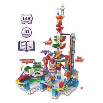 Construction circuit bille Vtech Marble Rush Super Sky Tower Set XL300E