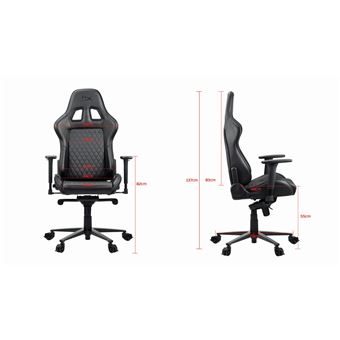 Chaise de bureau gaming HyperX Jet Noir