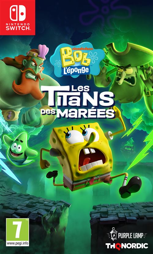 Bob 'Eponge Les Titans des Marées Nintendo Switch