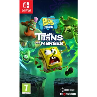 Bob l'Eponge Les Titans des Marées Nintendo Switch - 1