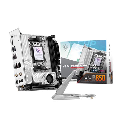 Carte mère MSI MPG B850I EDGE TI WIFI Mini ITX Socket AM5 Chipset AMD B850