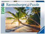 Puzzle 1500 pièces Ravensburger Plage secrète