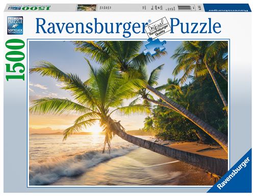 Puzzle 1500 pièces Ravensburger Plage secrète  - Ravensburger reconditionné disponible sur Fnac