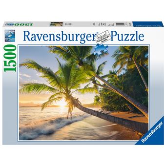 Puzzle 1500 pièces Ravensburger Plage secrète