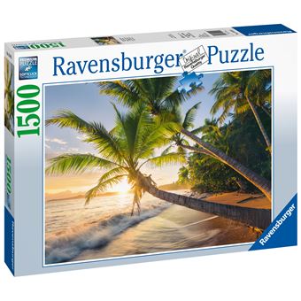 Puzzle 1500 pièces Ravensburger Plage secrète