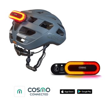 Casque connecté Cosmo Road Gris Taille L/XL