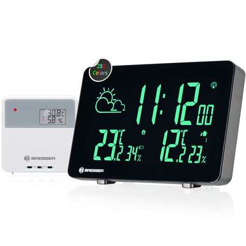 Station météo sans fil Bresser 15231 Noir