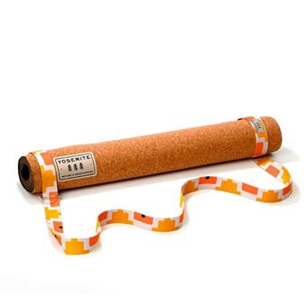 Kintex Tapis De Yoga En Liège Naturel Avec Sangle - Antidérapant 6mm Pour Yoga, Pilates Et Fitness