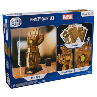 Puzzle 3D 4D Build Gant de l’Infini de Thanos Marvel