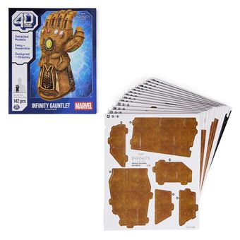 Puzzle 3D 4D Build Gant de l’Infini de Thanos Marvel