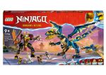 LEGO® Ninjago 71796 Le dragon élémentaire contre le robot de l’impératrice