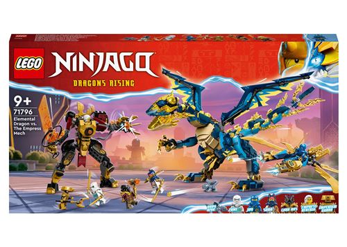 LEGO® Ninjago 71796 Le dragon élémentaire contre le robot de l’impératrice