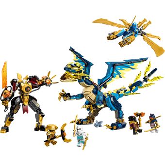 LEGO® Ninjago 71796 Le dragon élémentaire contre le robot de l’impératrice