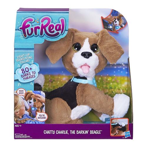 Peluche interactive Furreal Charlie causeur Le beagle bavard