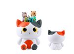 ITOTAL PORTE-CRAYONS 3D CHAT BLANC ET ORANGE