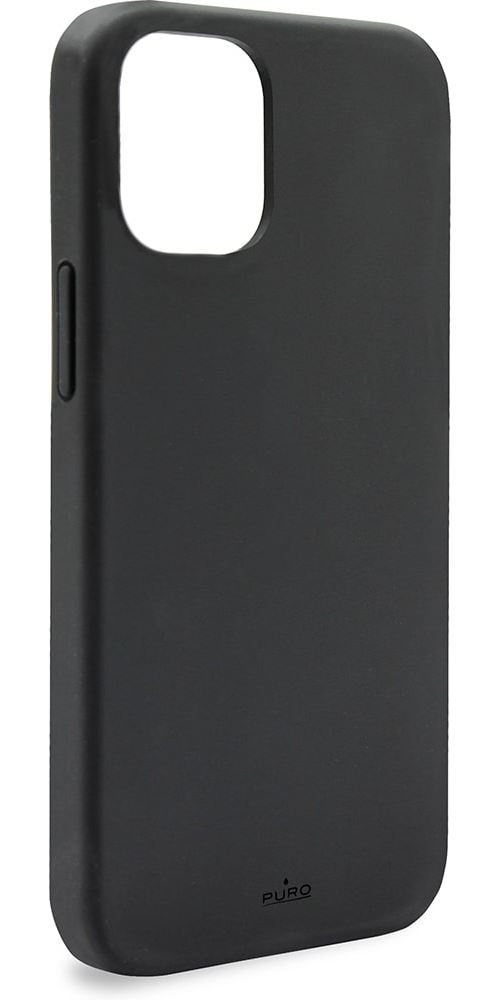 Coque de protection en silicone pour iPhone 13 Puro Icon Noir